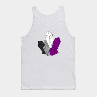 Asexual Pride Crystals Tank Top